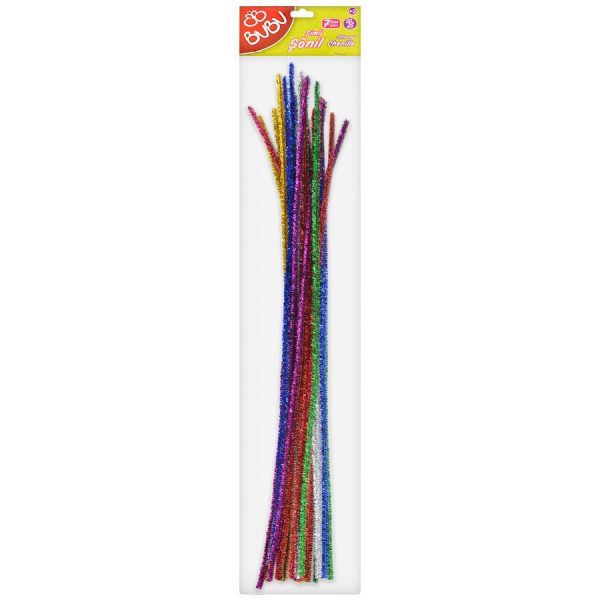 Bubu Simli Şönil 50 cm 25'li Paket