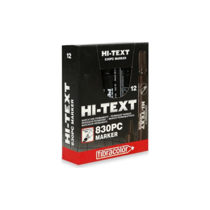Hi-Text Hit Ext 830 Pc Siyah Koli Kalemi 12’li