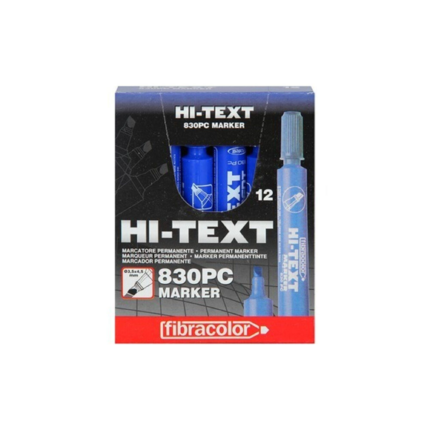 Hi-Text Hitech Hitext 830 Pc Mavi Koli Kalemi 12’li